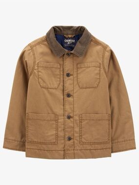 OSHKOSH B’GOSH Boy’s Tan Barn Chore Jacket Size 6